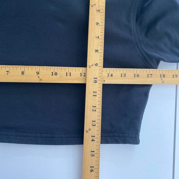 Lululemon Cropped Hoodie Size 2 Black Long Sleeve - Picture 6 of 8